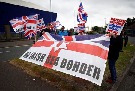 英、北アイルランド問題で新たな取り決めをＥＵに要求　reuters　ロイター