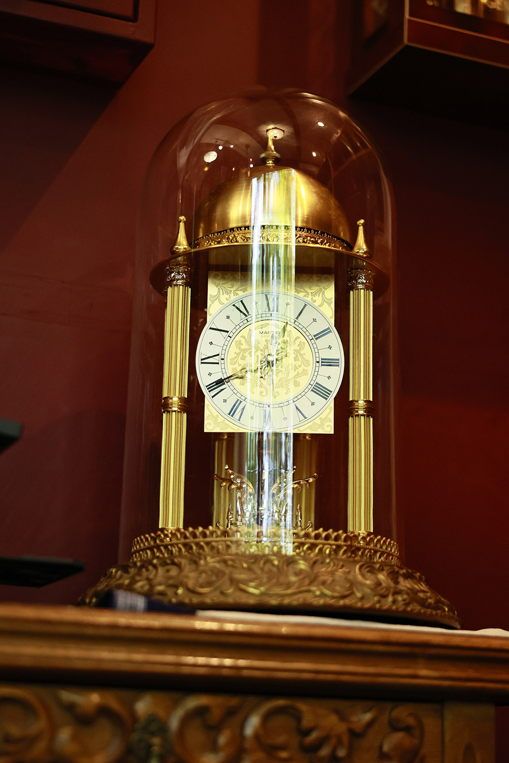 初期型クオーツ置き時計の修理
