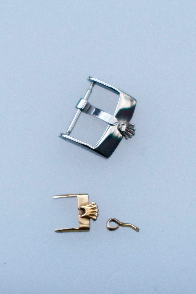 ロレックスのGPバックルを再メッキ